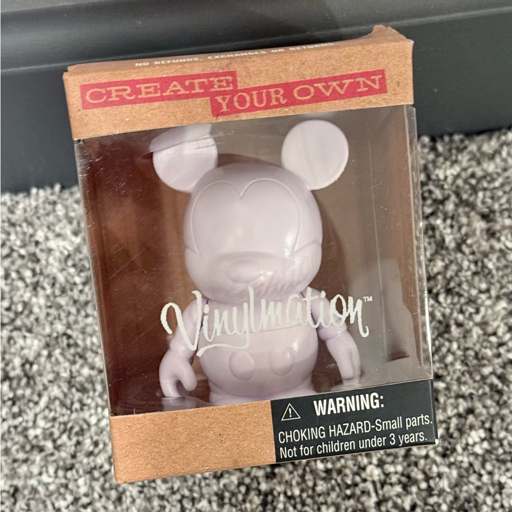 New White Mickey Disney Vinylmation Create Design Your Own